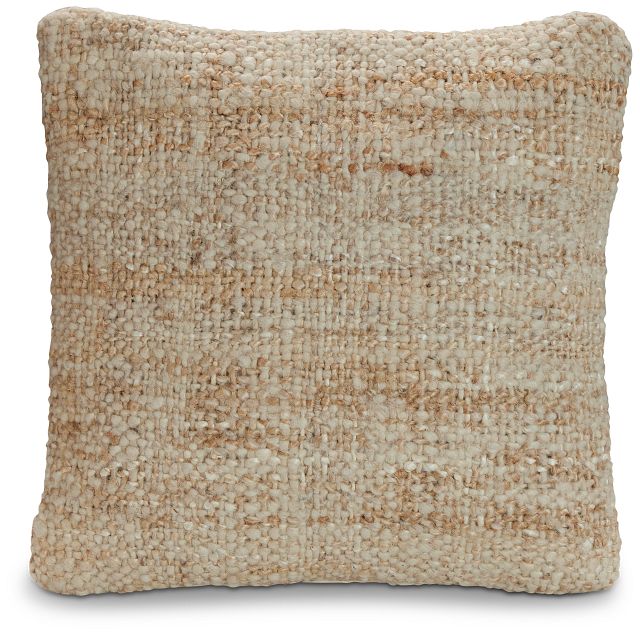 Zeru Light Brown 18" Accent Pillow