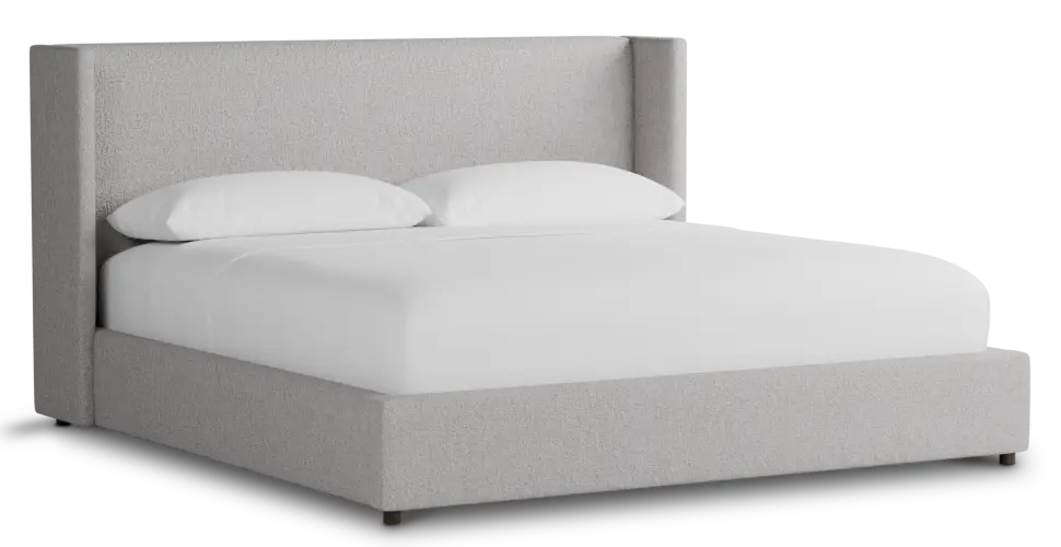 Captiva Elite Gray 48" Upholstered Shelter Bed Captiva Elite Gray 48" Upholstered Shelter Bed