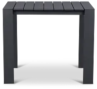 Sunrise Dark Gray 35" Square Table