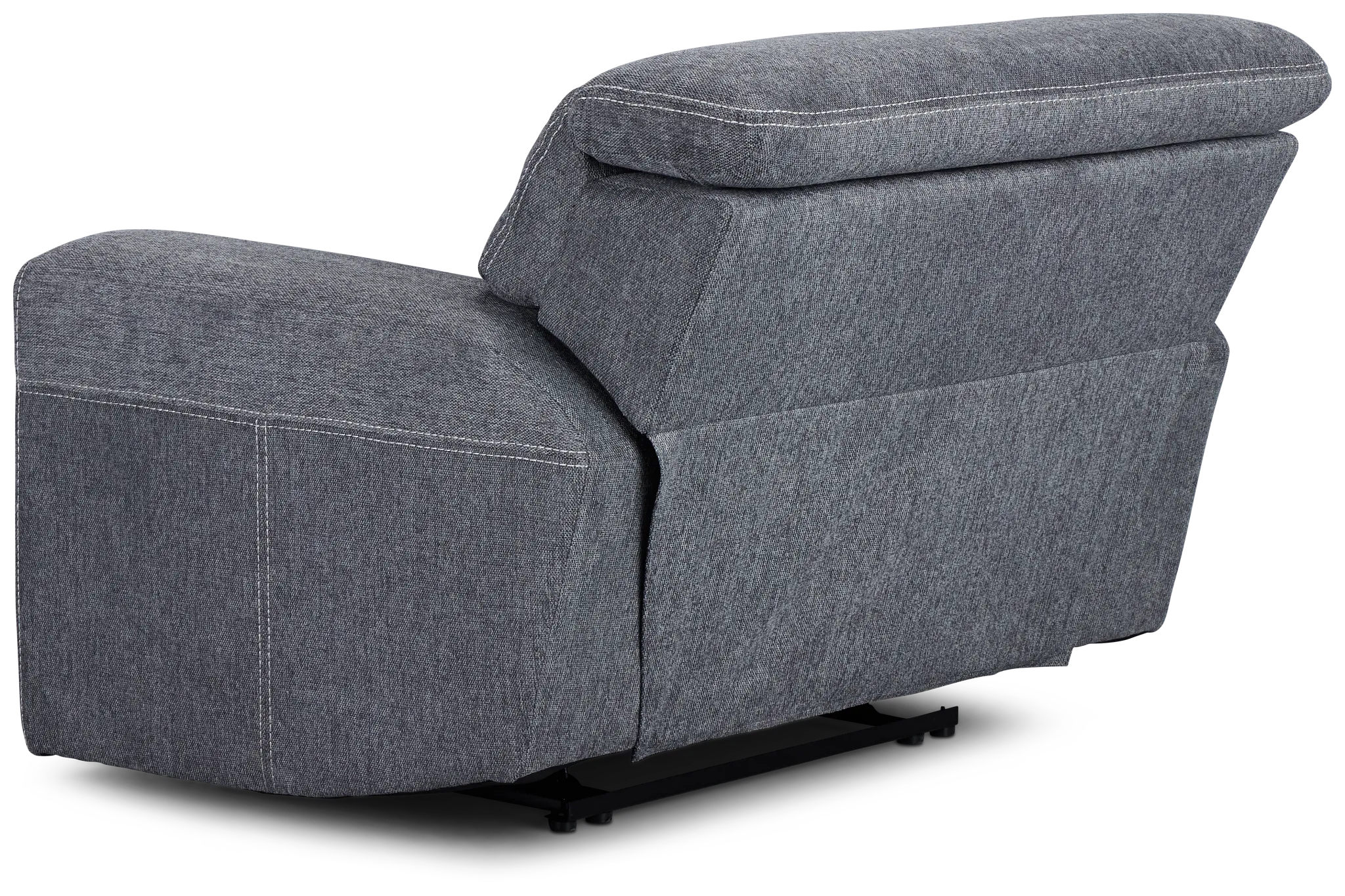 Callum Dark Gray Fabric Recliner