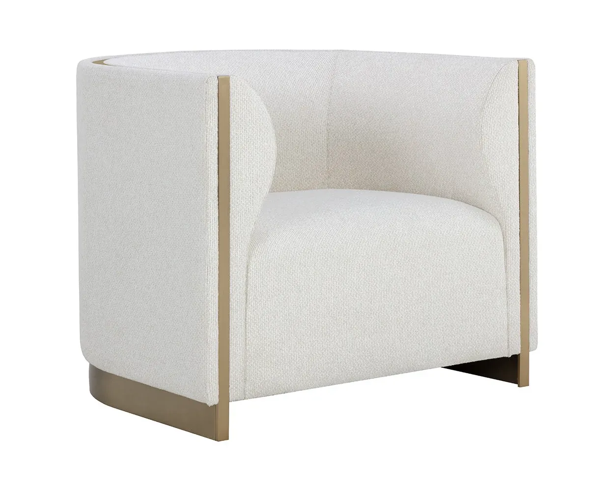 Rhea Ivory Fabric Chair