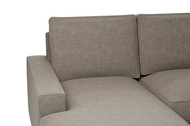 Edgewater Elite Brown Left Chaise Sectional