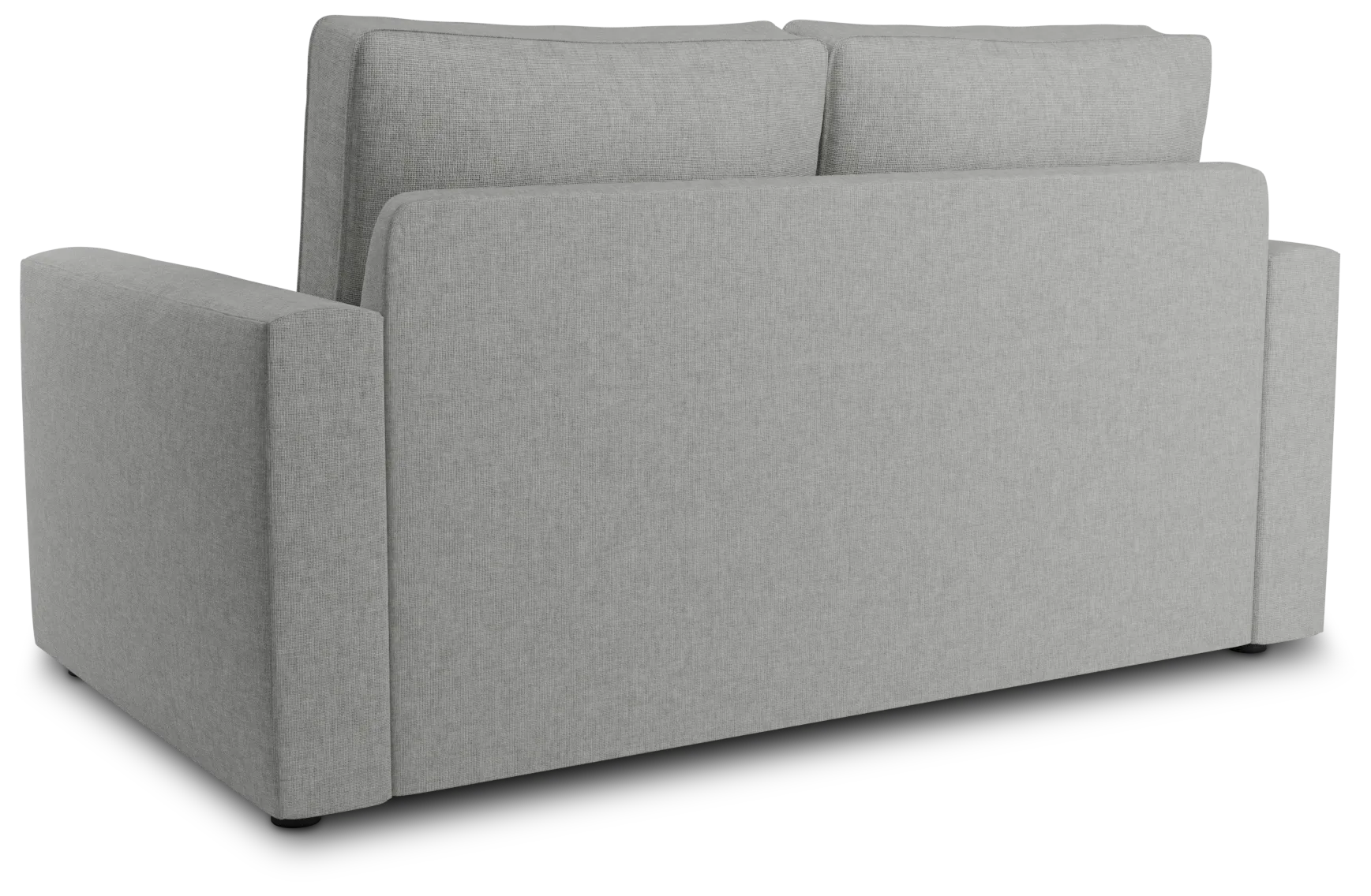 Siesta Delray Pewter Fabric Loveseat