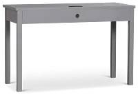 Charleston Gray 1-drawer Desk