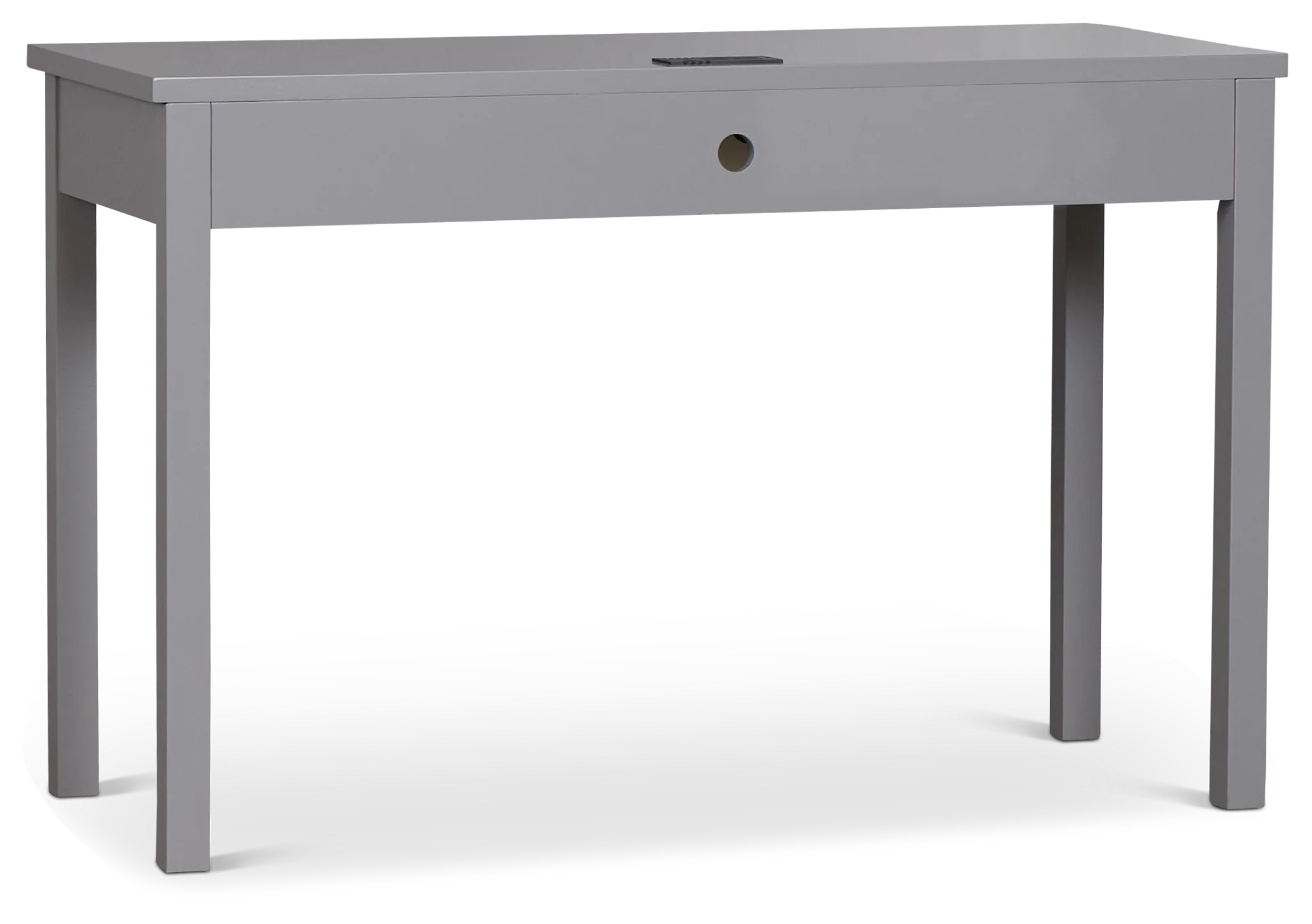 Charleston Gray 1-drawer Desk