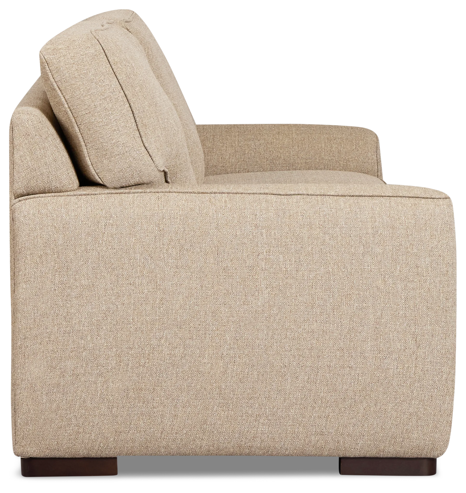 Sinclair Brown Fabric Sofa