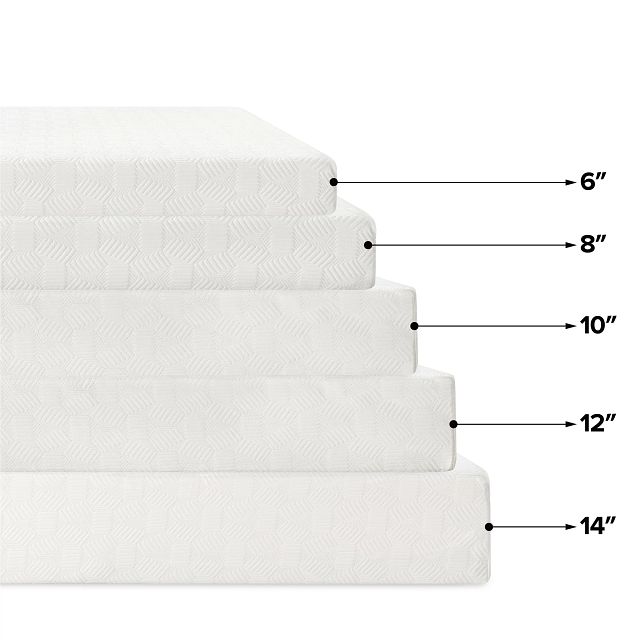 Rest & Renew By Zinus Gel Memory Foam Mattress 8" Cush Firm Mattress