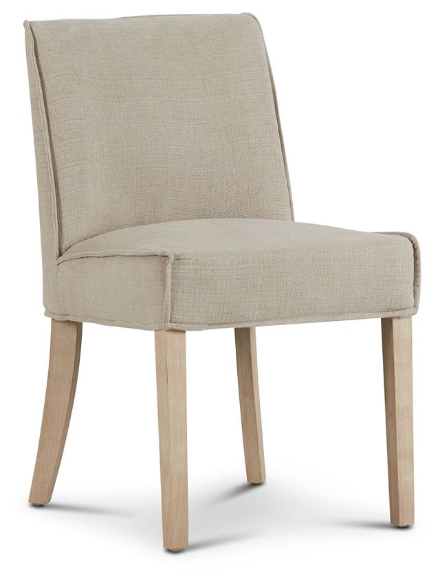 Tiba Gray Upholstered Side Chair