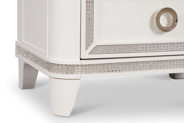 Milan White Youth Nightstand