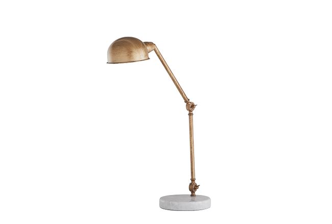 Draper Gold Desk Lamp