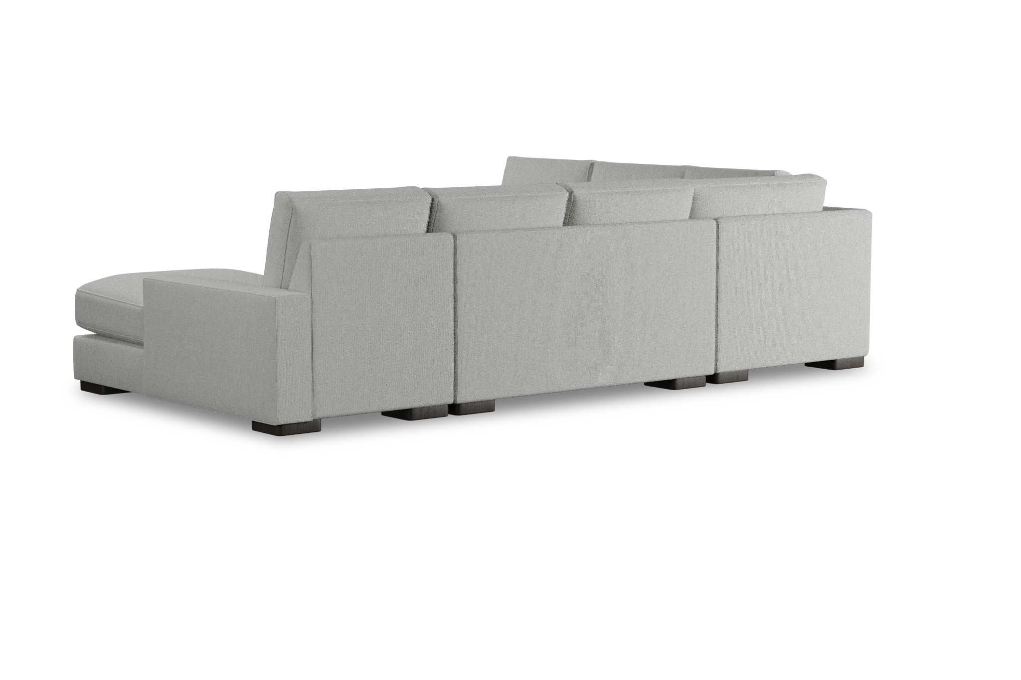 Edgewater Revenue White Medium Right Chaise Sectional
