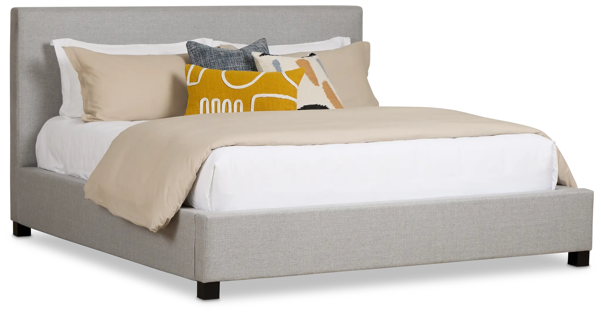 Monica Light Gray Uph Platform Storage Bed Monica Light Gray Uph Platform Storage Bed