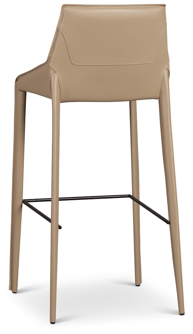 Wayne Beige 30" Upholstered Barstool