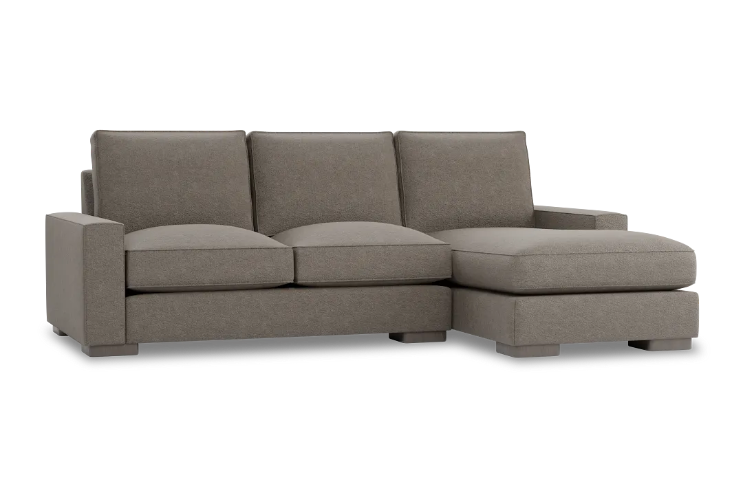 Edgewater Elite Brown Right Chaise Sectional