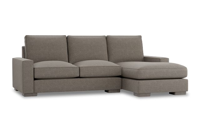Edgewater Elite Brown Right Chaise Sectional