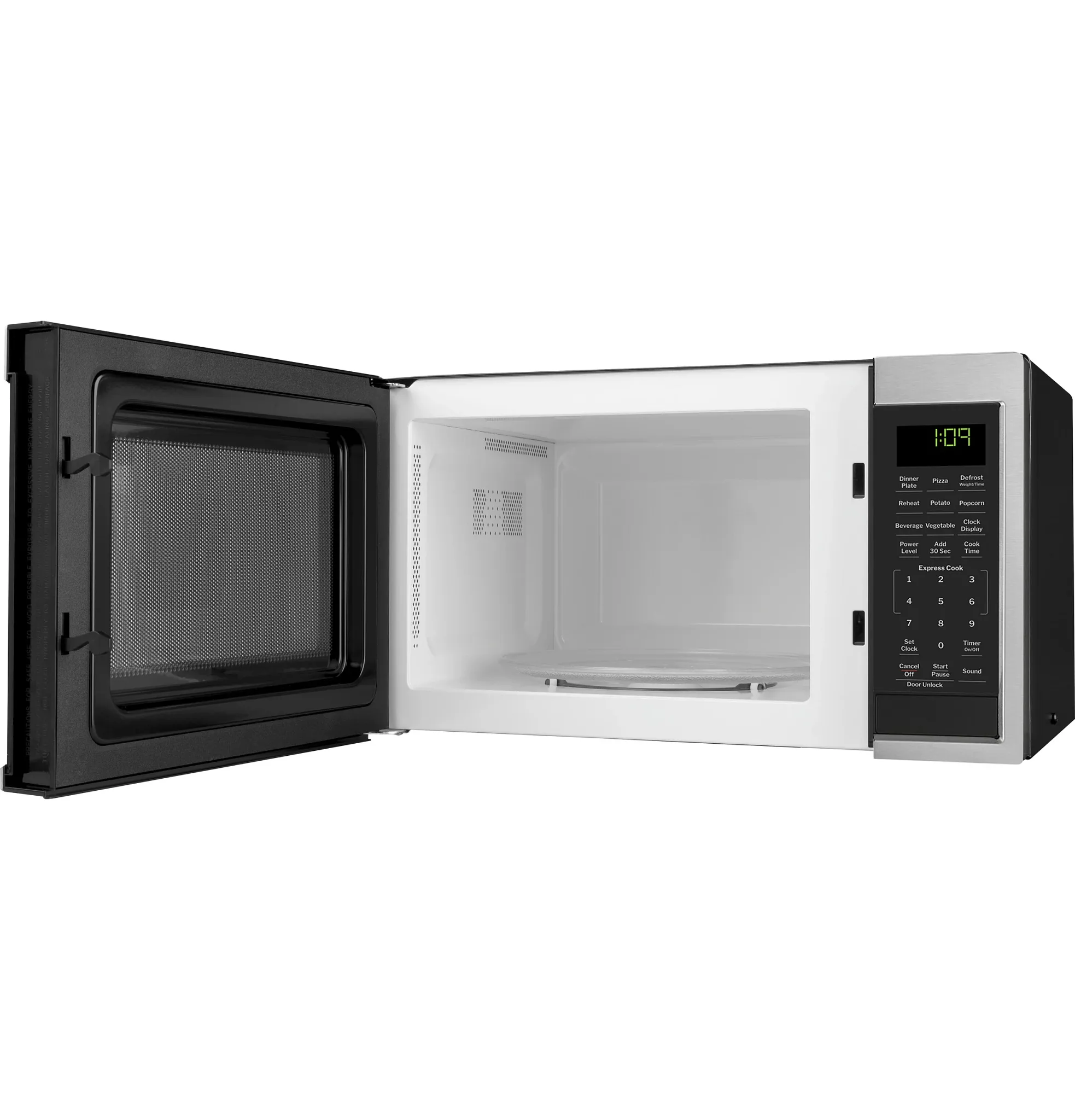 Ge 9 Series Stainless Steel Countertop Microwave