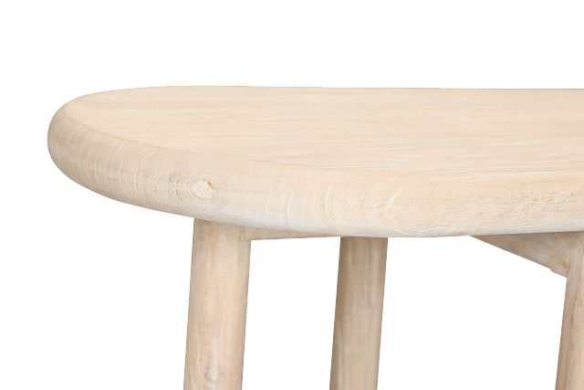 Kairo Light Tone Oval Console Table