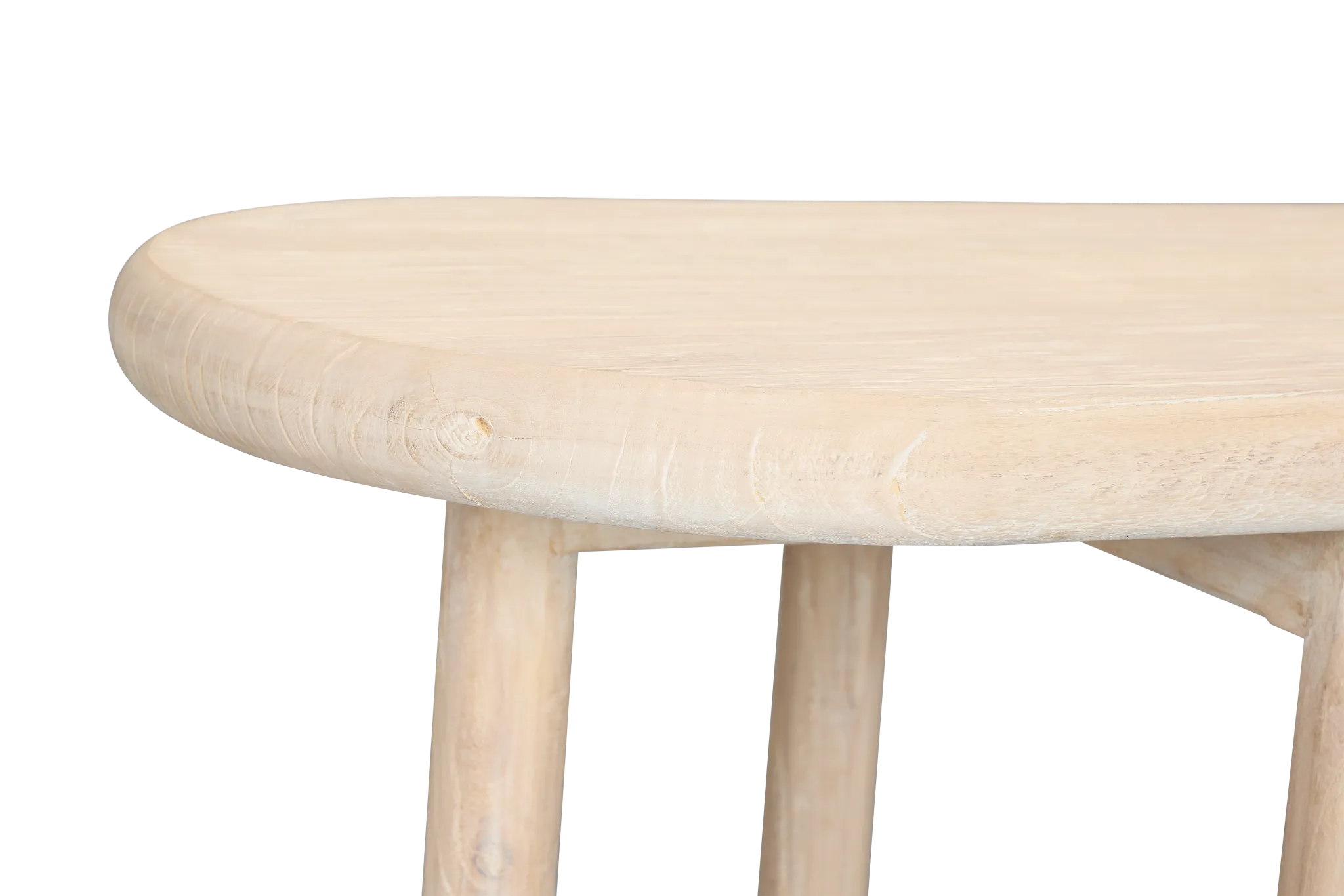 Kairo Light Tone Oval Console Table