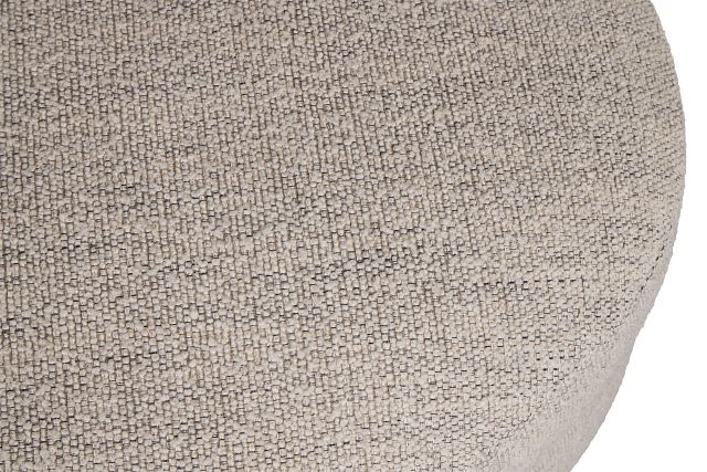 Kaya Gray Castored Cocktail Ottoman