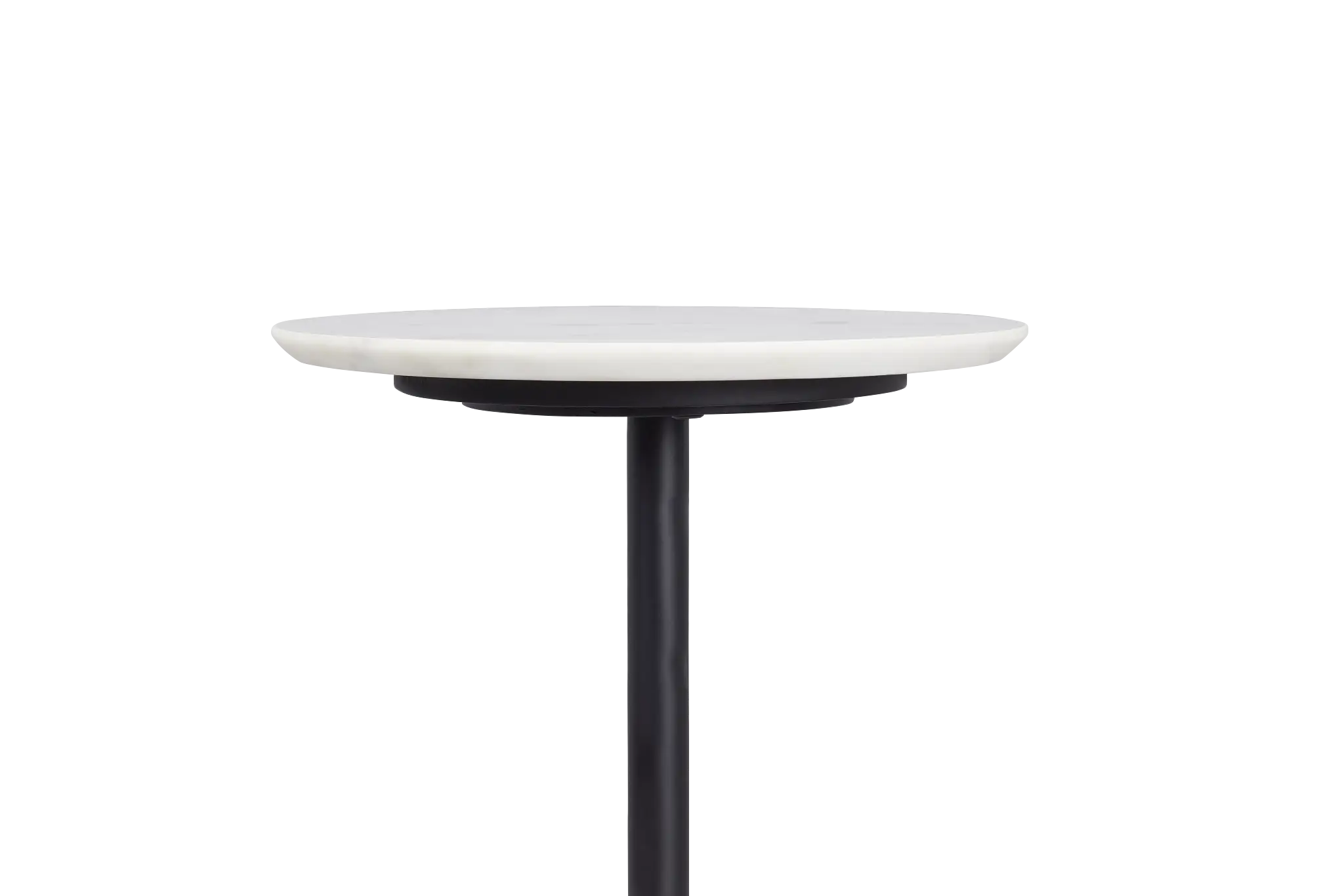 Graham Black Round End Table Graham Black Round End Table
