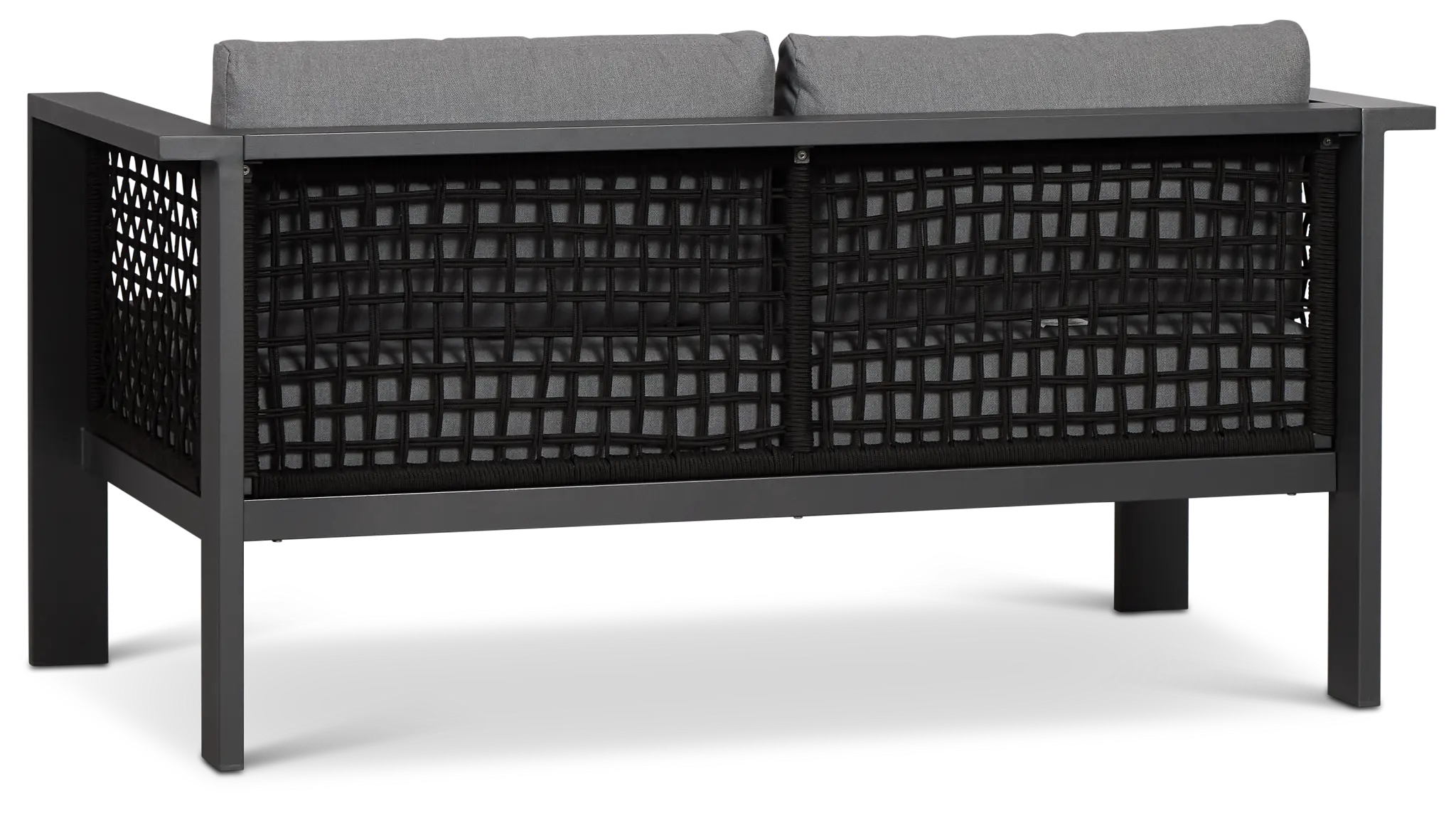 Sunrise Dark Gray Loveseat Sunrise Dark Gray Loveseat