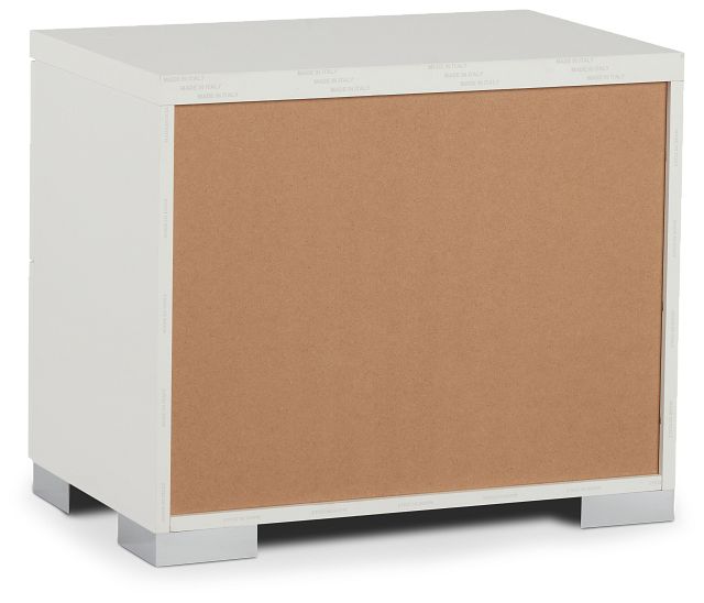 Verona White Nightstand