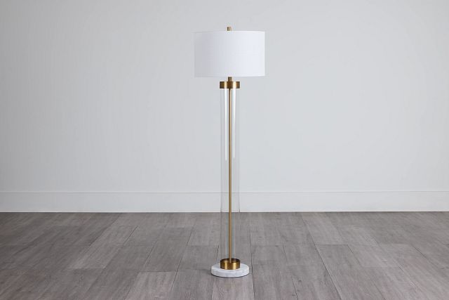 Lunan Gold Floor Lamp