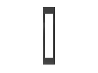 Bertazzoni Door Panel Kit Stainless Steel 18" Door Panel