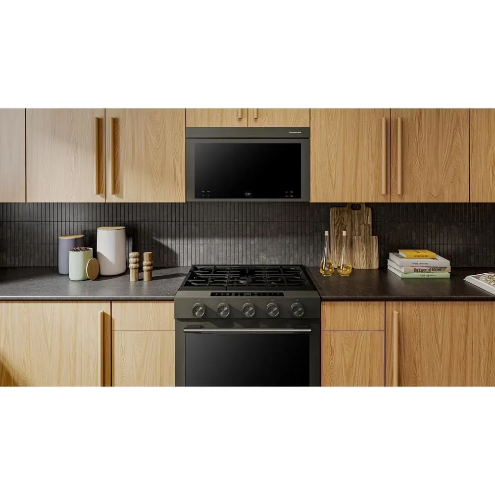 Kitchenaid 530 Series Black Over-the-range Microwave