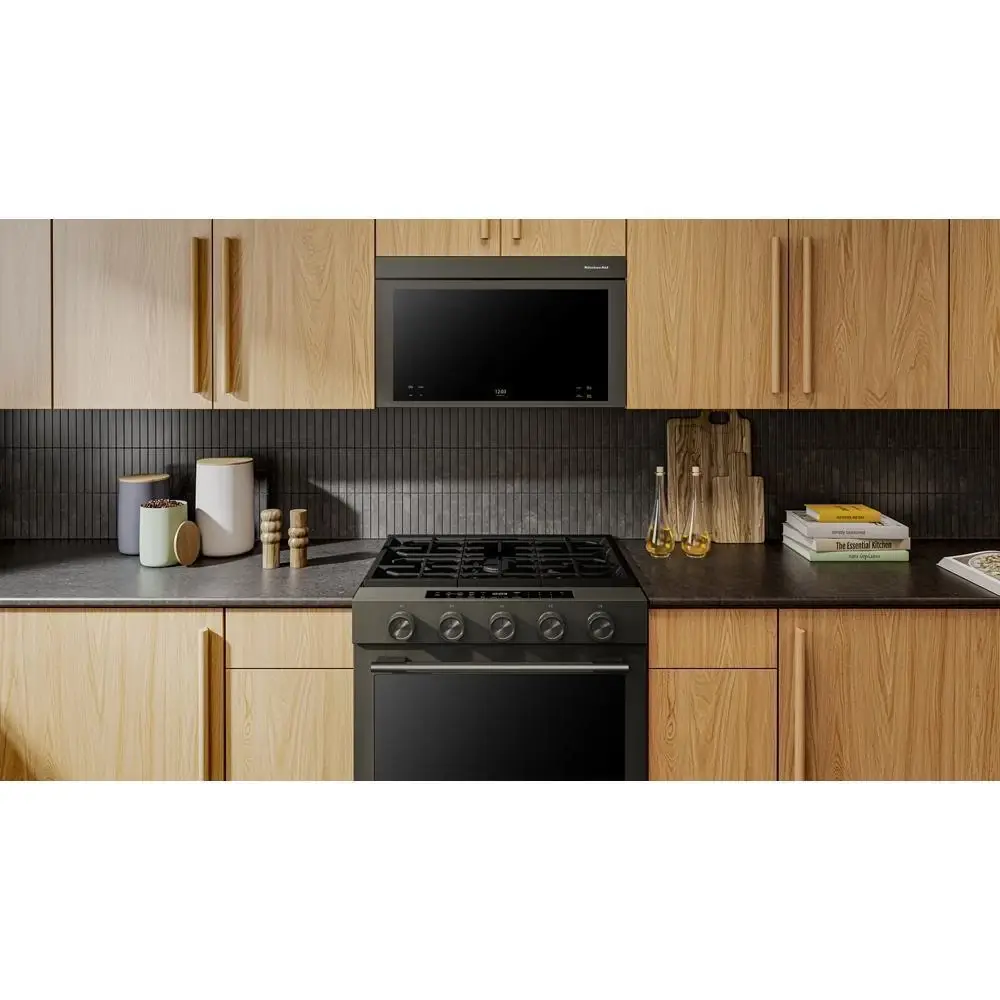 Kitchenaid 530 Series Black Over-the-range Microwave Kitchenaid 530 Series Black Over-the-range Microwave