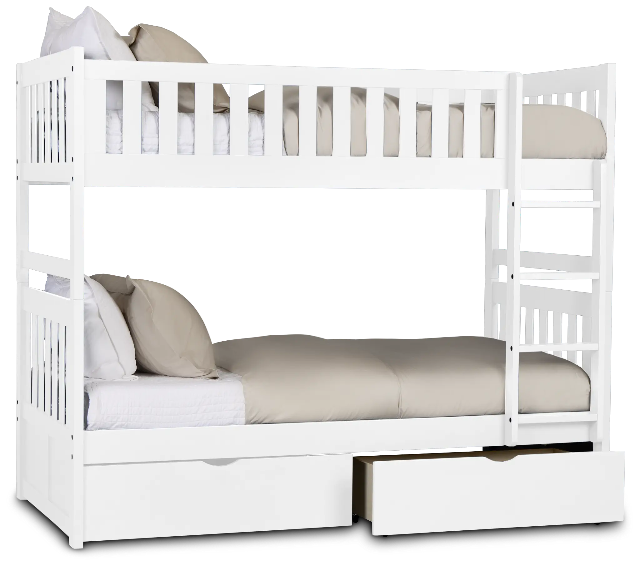 Charleston White Storage Bunk Bed Charleston White Storage Bunk Bed