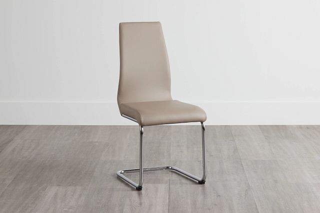 Lennox Taupe Upholstered Side Chair (0)