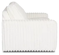 Teddy White Fabric Sofa