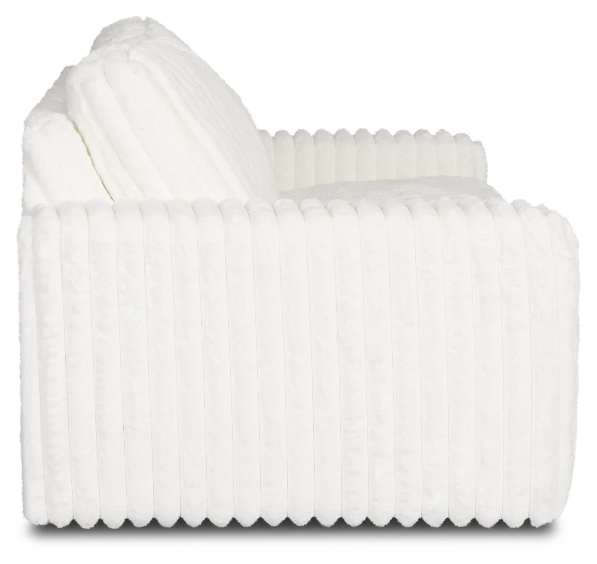 Teddy White Fabric Sofa Teddy White Fabric Sofa