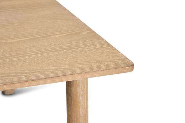 Taylor Light Tone Rect Table & 4 Wood Chairs
