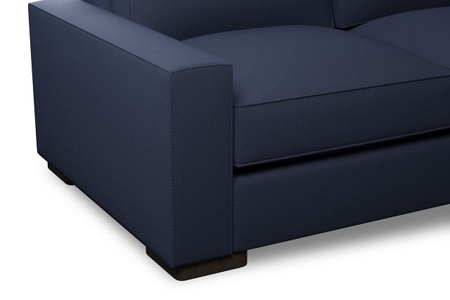 Edgewater Peyton Dark Blue Right Chaise Sectional