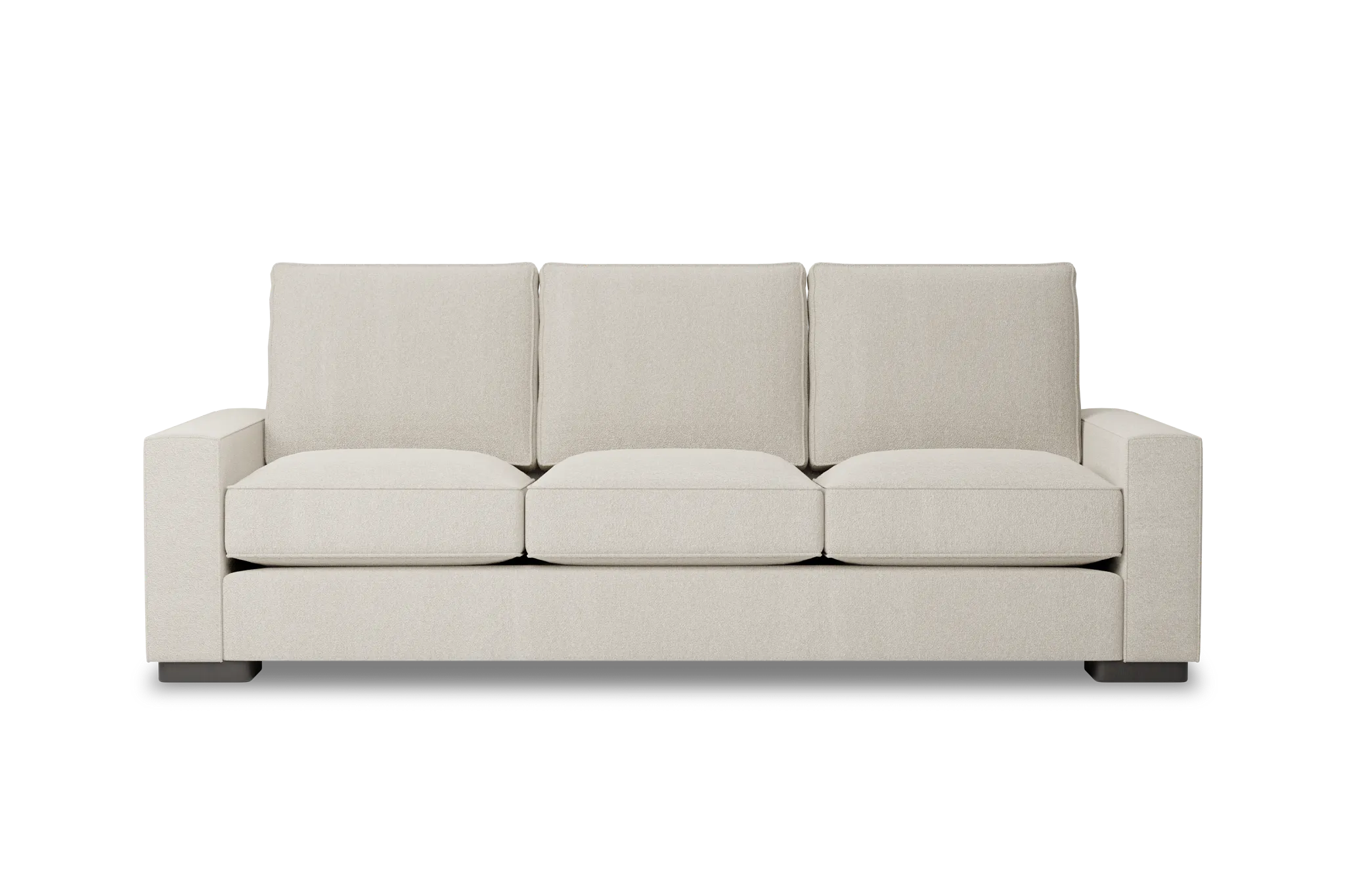 Edgewater Elite Ivory 96" Sofa W/ 3 Cushions