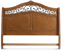Tradewinds Light Tone Sleigh Headboard