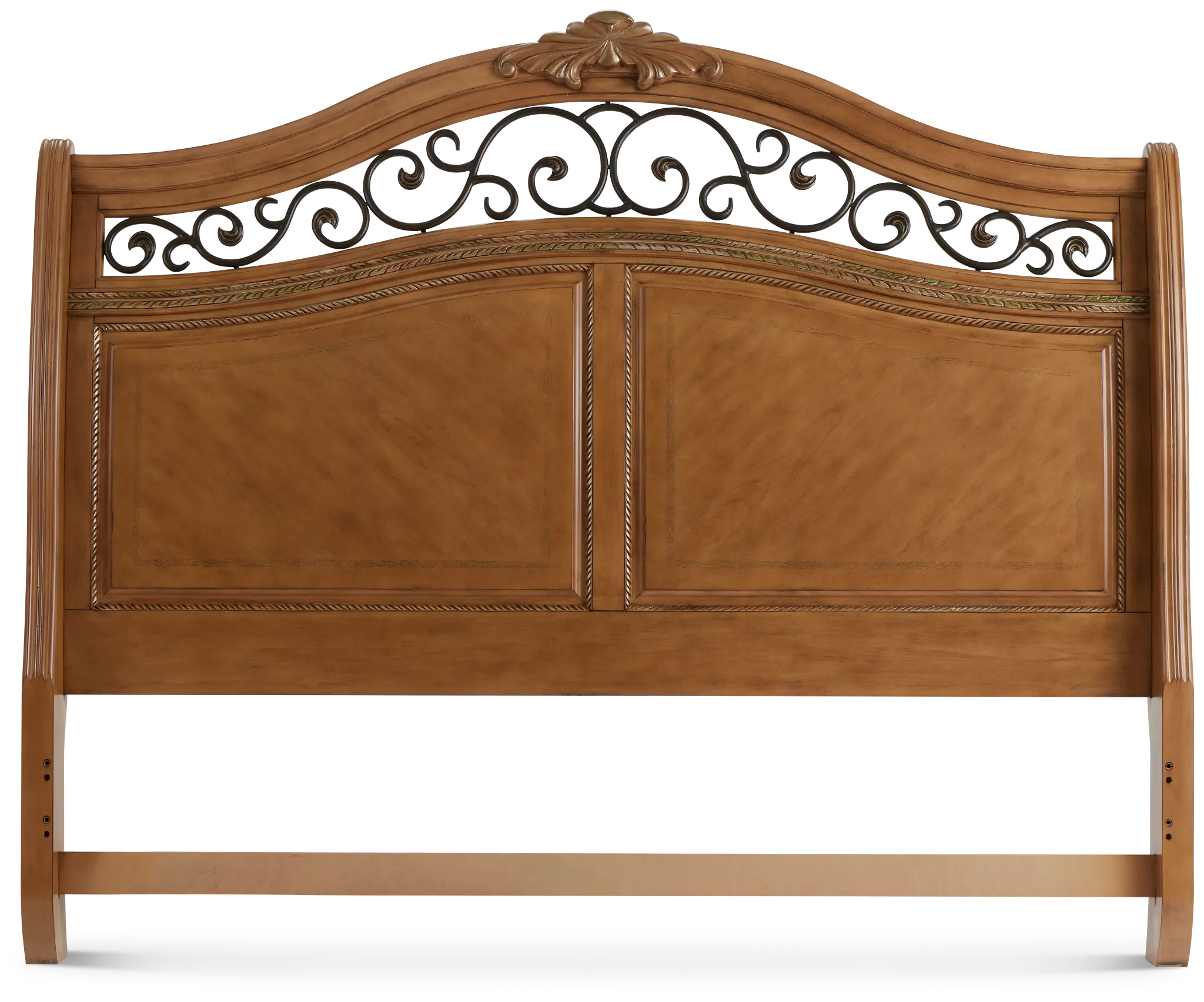 Tradewinds Light Tone Sleigh Headboard Tradewinds Light Tone Sleigh Headboard