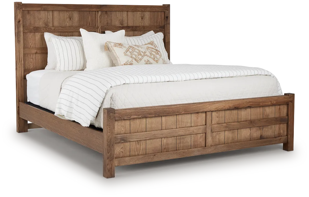 Salt Lake Mid Tone Panel Bed
