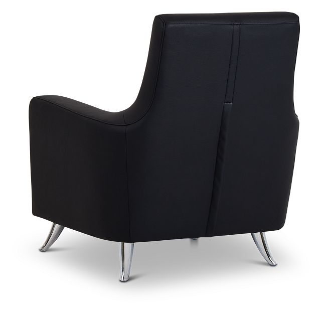 Marquez Black Micro Accent Chair