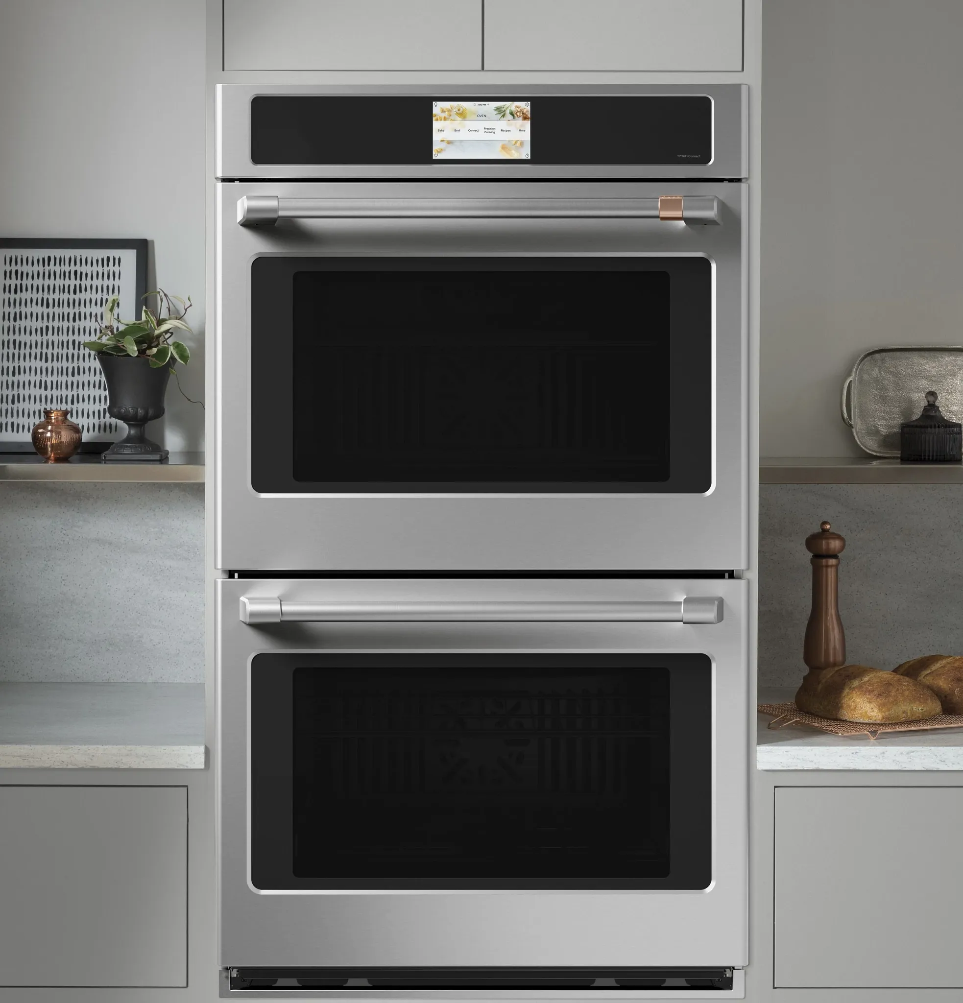 Cafe 70 Series Stainless Steel 30" Double Electric Oven