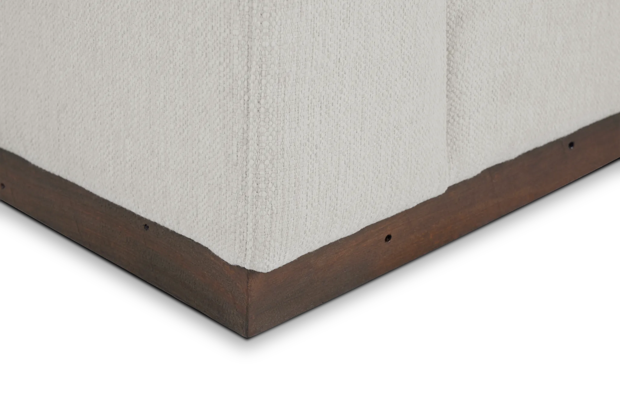 Mckenzie White Fabric Chair