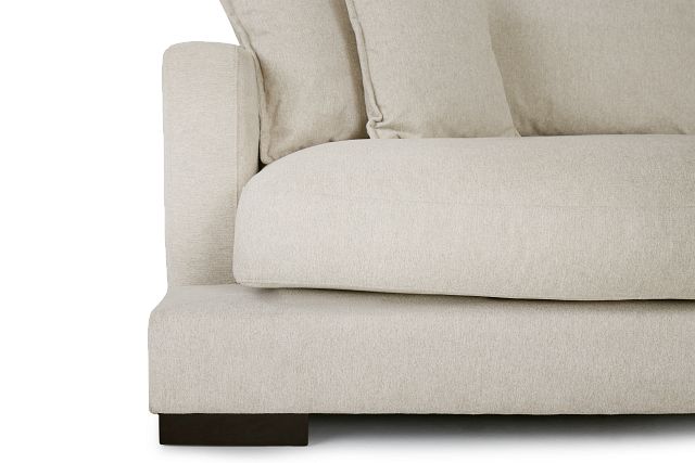 Emery Light Beige Fabric Large Two-arm Sectional