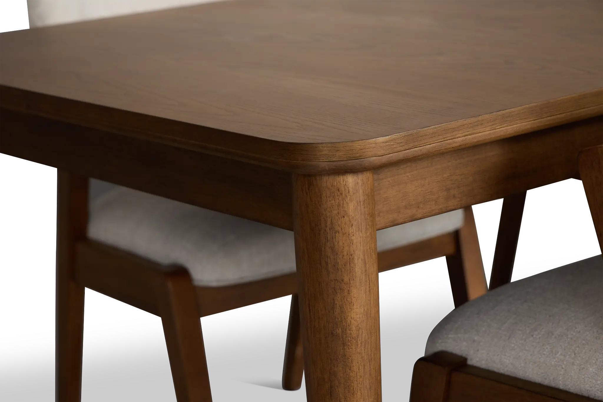 Rockford Light Tone Rect Table & 4 Upholstered Chairs Rockford Light Tone Rect Table & 4 Upholstered Chairs