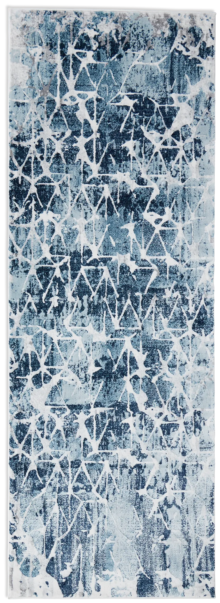 Palmyra Dark Blue 2x7 Runner