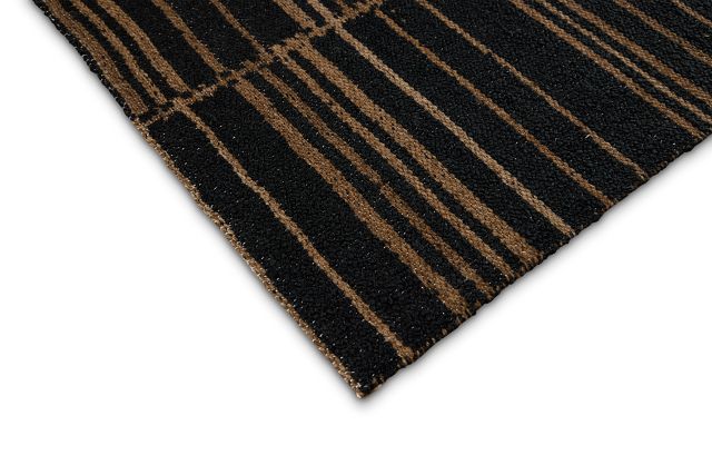 Kota Black 5x8 Area Rug
