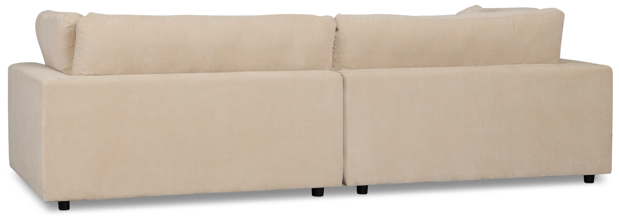 Lounge Light Beige Fabric Chaise Sectional Lounge Light Beige Fabric Chaise Sectional