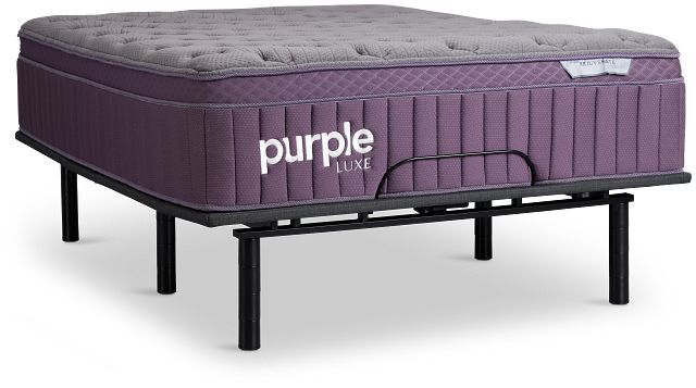 Purple Rejuvenate Plus Premium Smart Adjustable Mattress Set