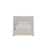 Grayton Gellar Brown 44" Upholstered Platform Bed